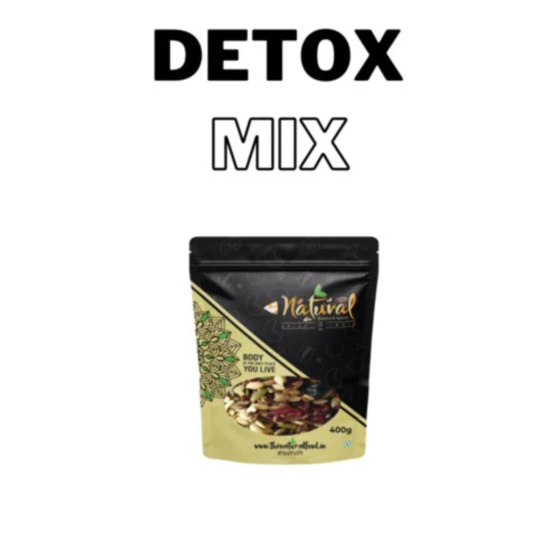 Detox Mix (250 gms Detoxify with mix of Cranberries, Blueberries, Black Raisins, Seeds of Cucumber, Watermelon, Pumpkin & Flax Seeds)