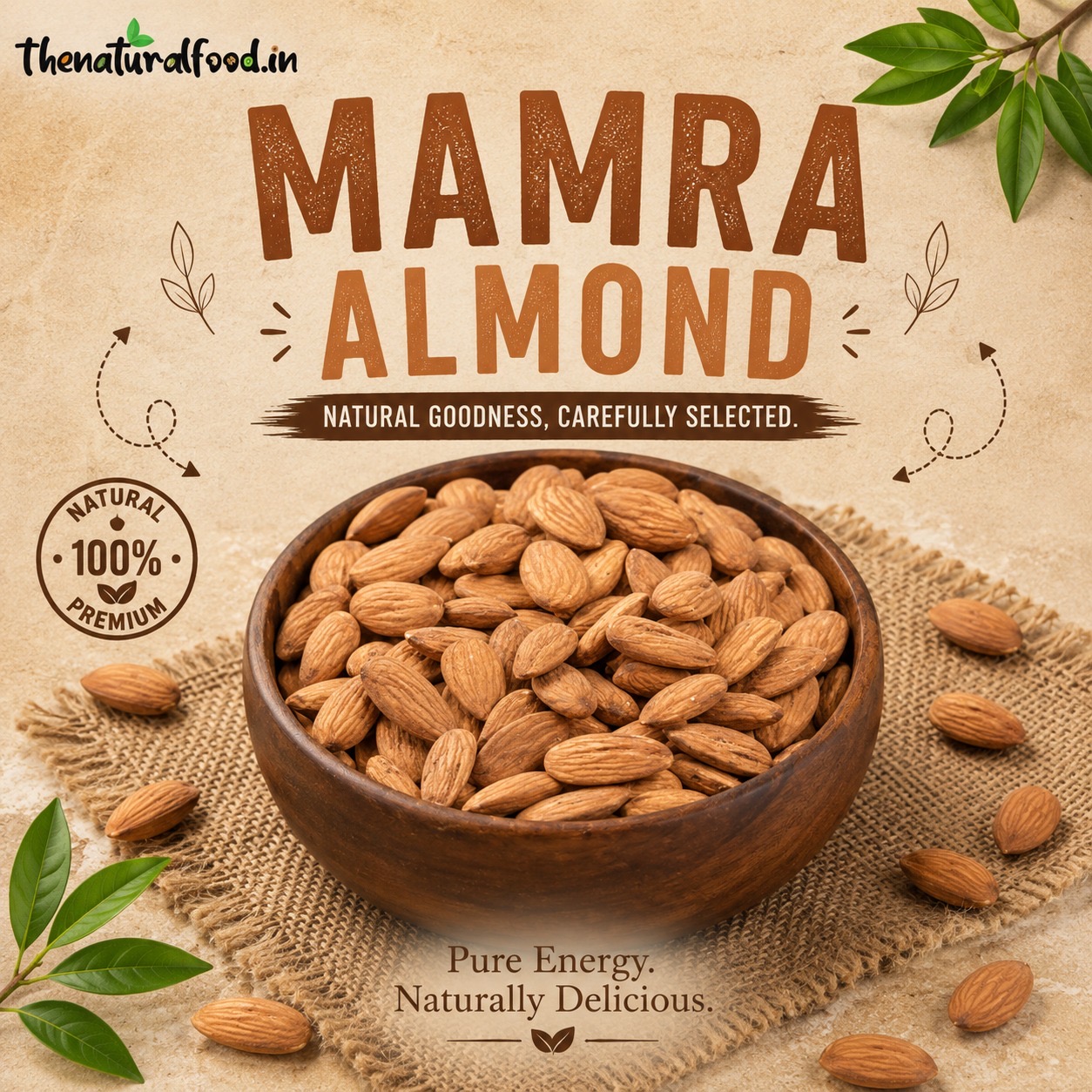 Mamra Almonds (King of Badam)
