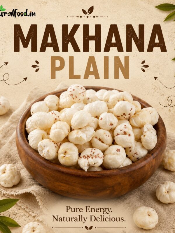 Makhana Plain (Foxnuts/Lotus Seeds)250 gm
