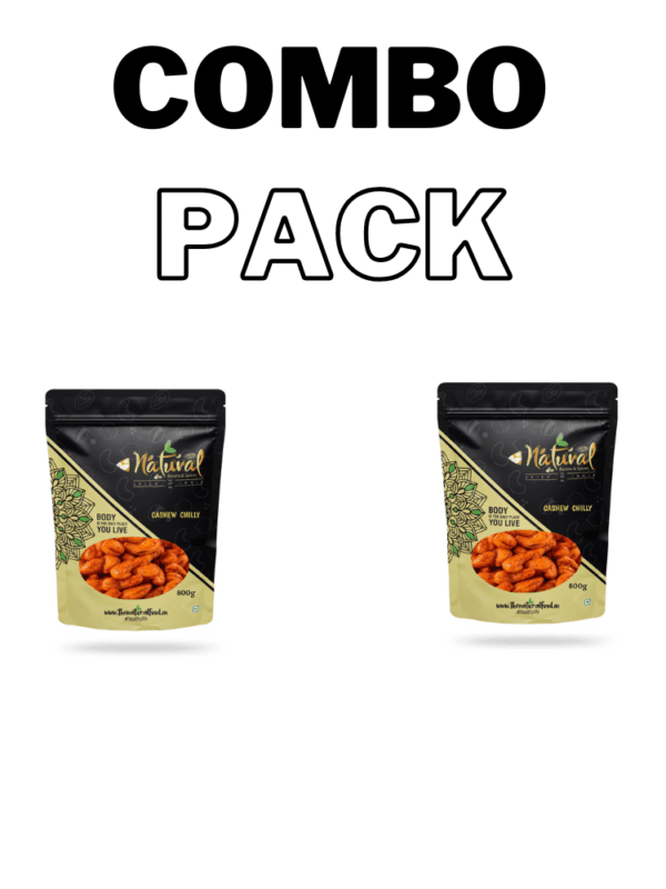 Cashew Chilly (250 gm X 2 Combo Pack)