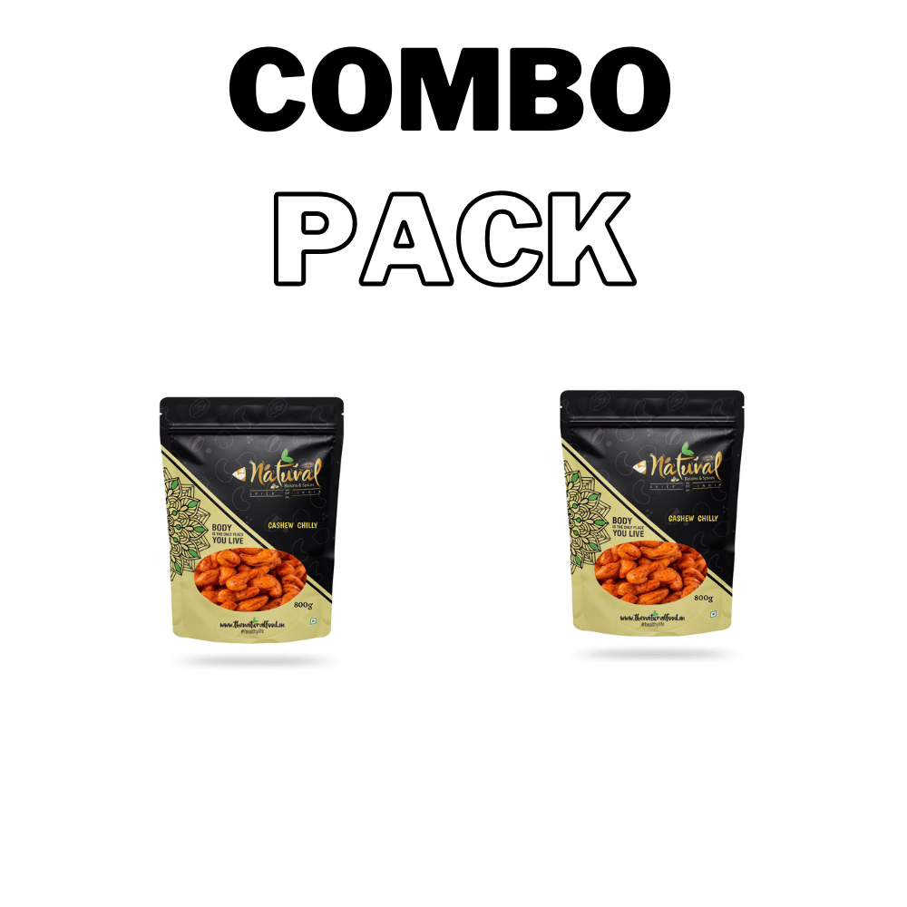 Cashew Chilly (250 gm X 2 Combo Pack)