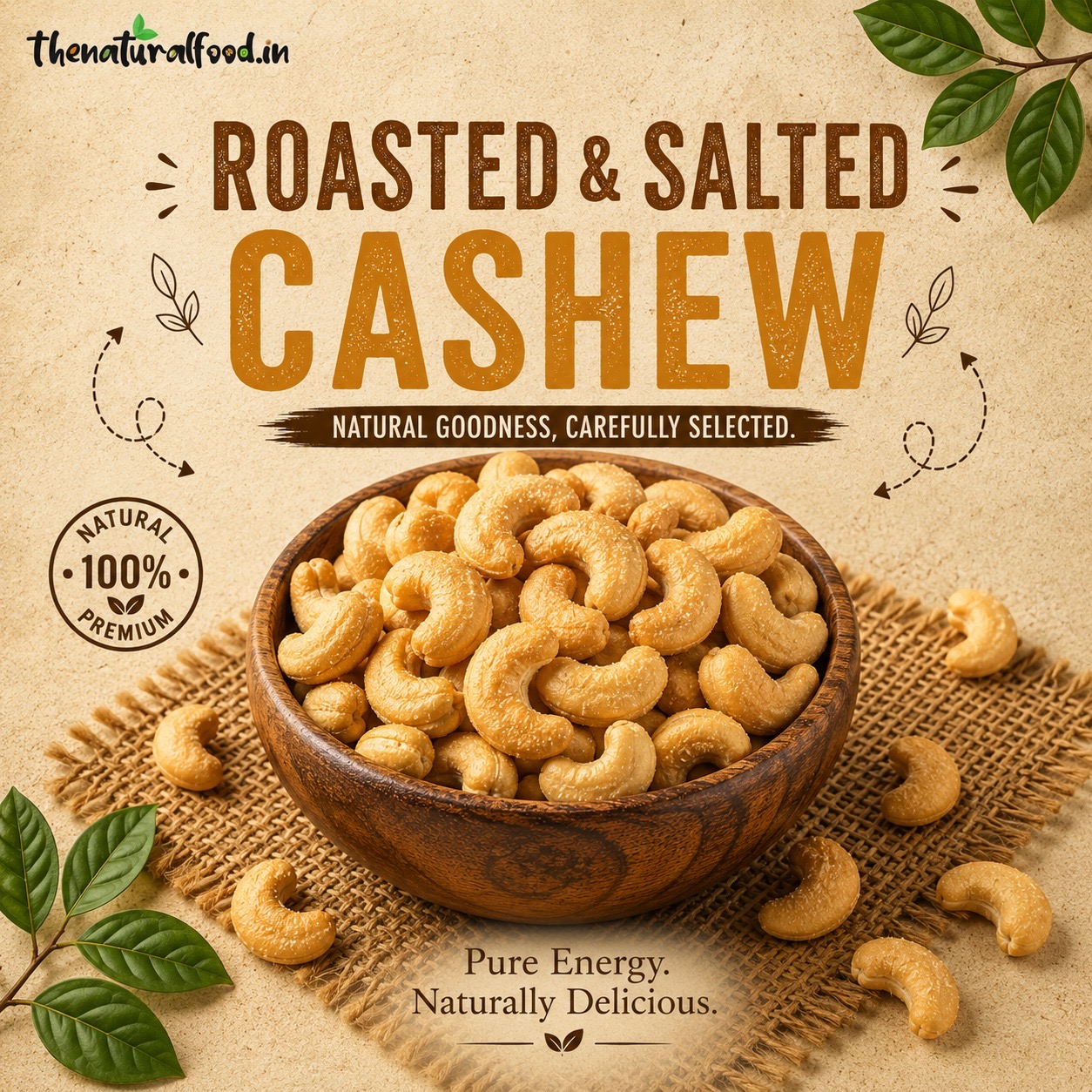 Roasted & Salted Cashew