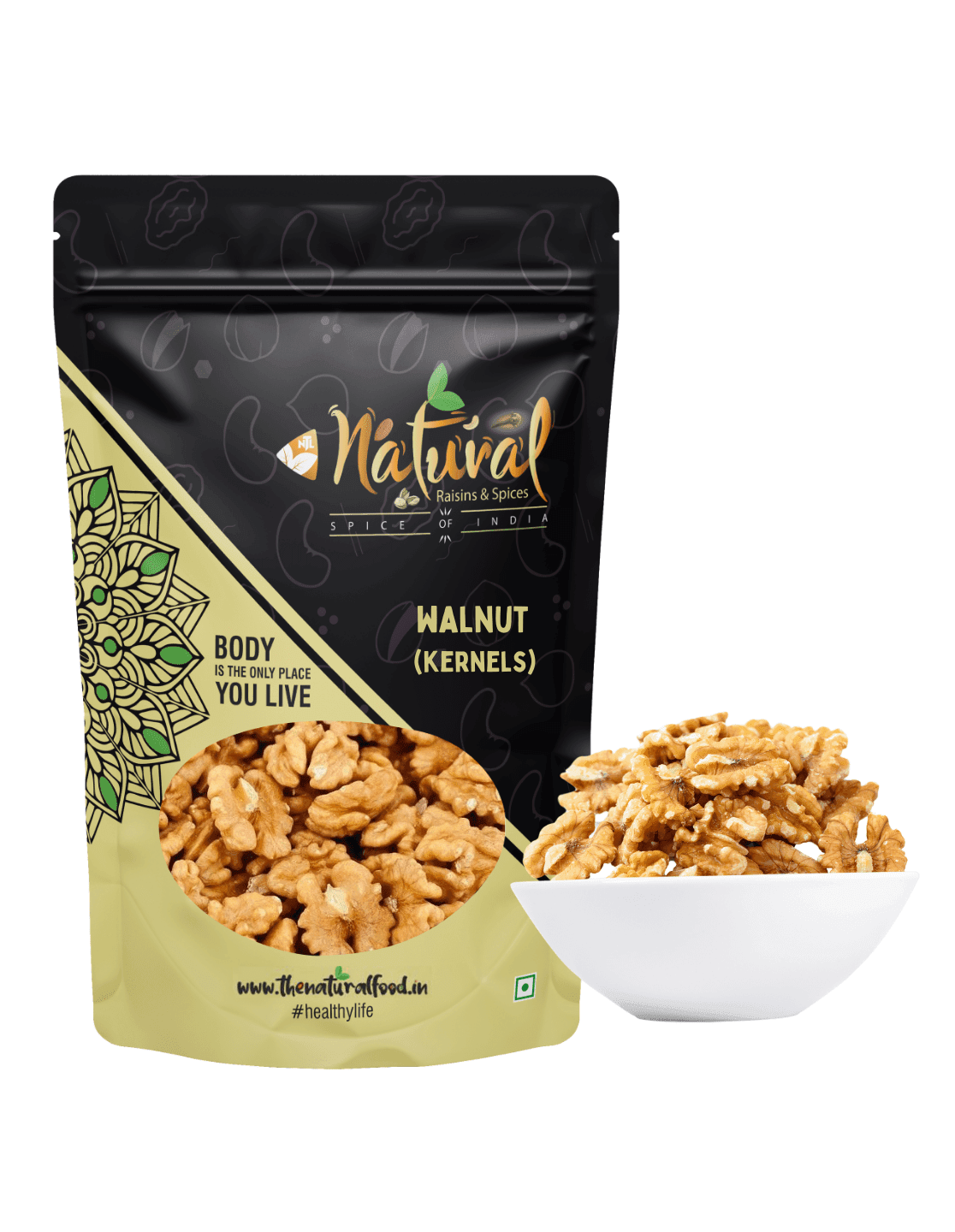 Brain Teaser – Walnut Kernels (Juicy Fresh) (250 gms X 3 Combo Pack)