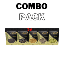 Daily Kitchen Combo – Black Mustard, Cumin Seeds(Jeera), Fenugreek, Fennel Seeds & Pepper (250 gms each Combo Pack)