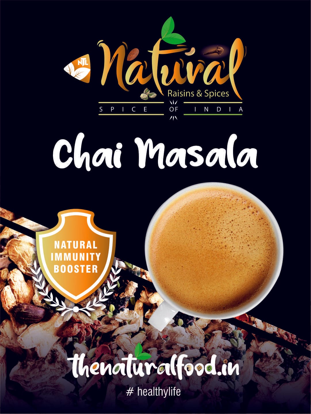 Chai Masala Mix (100 gm of Masala Tea Mix- Immunity Booster)