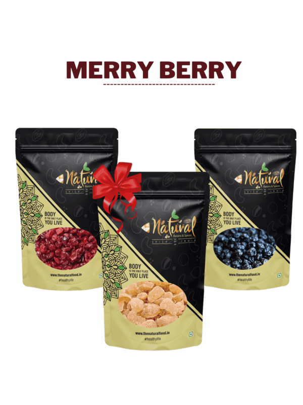 Cranberry , Blackberry & Gooseberry – Merry Berry (500 gms each)