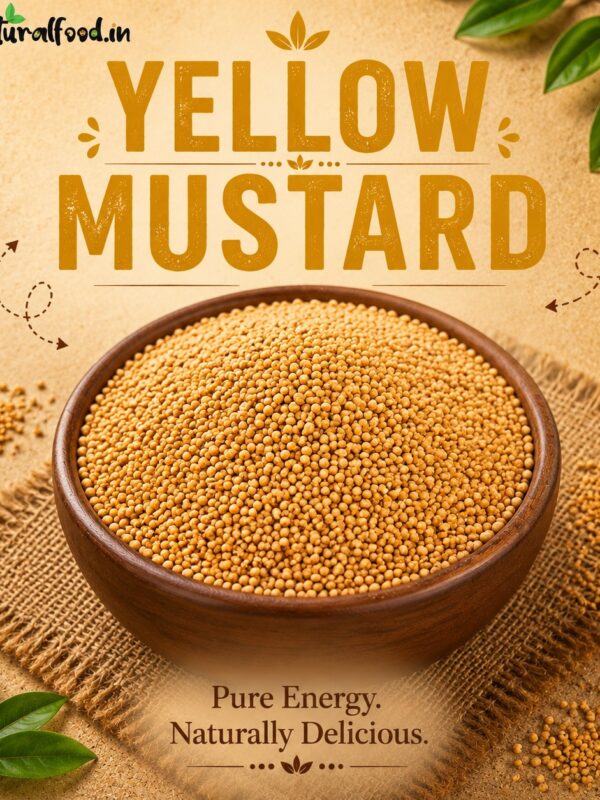 Yellow Mustartd 1 Kg (1 Kg Yellow Mustard, Sarson)