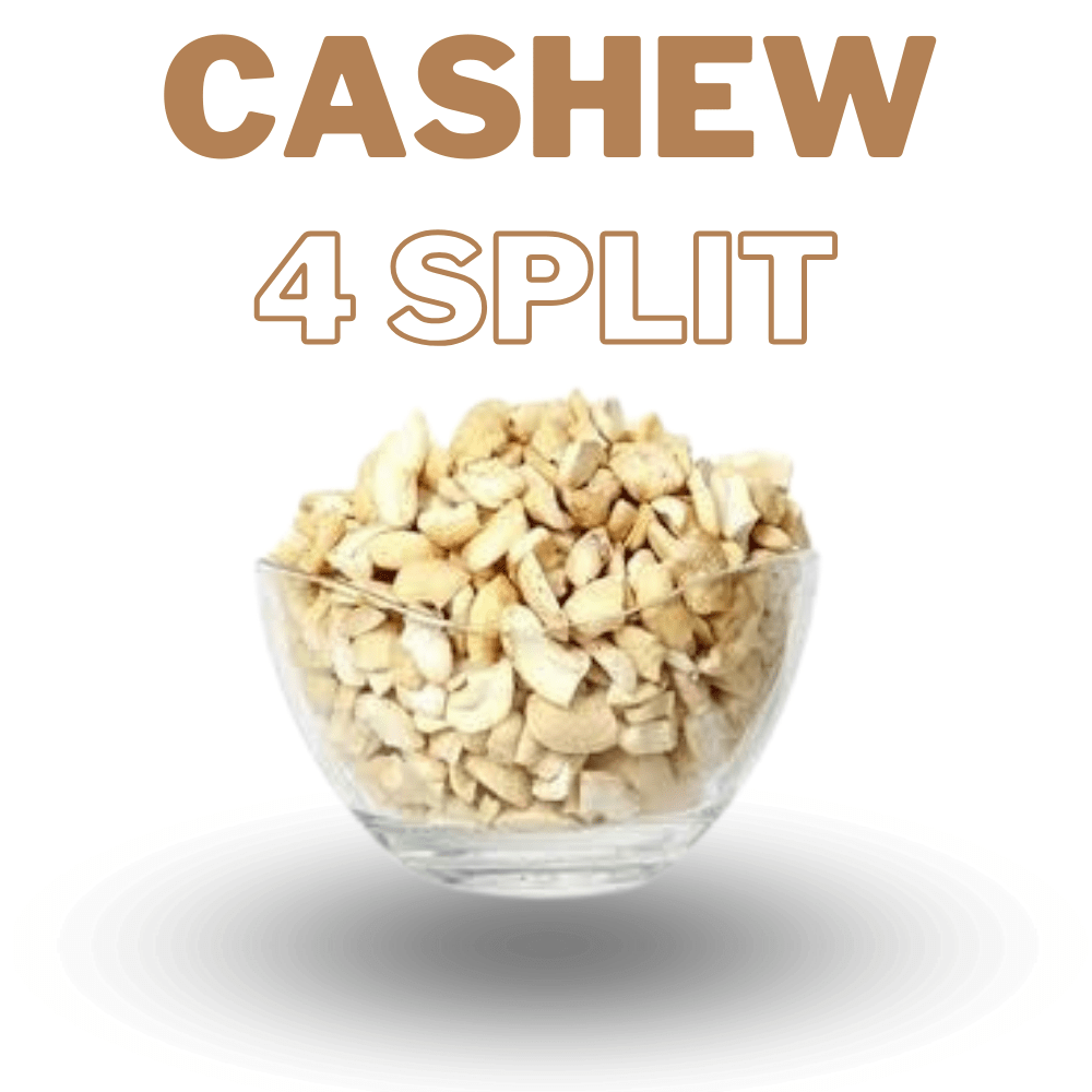 Split Cashews (4 Split) 250 gms
