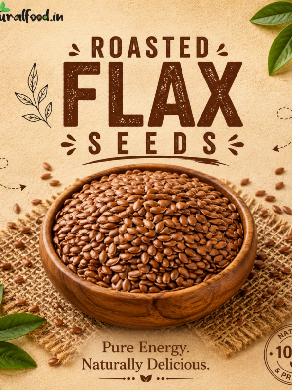 Roasted Flax Seeds (Crispy Roasted Flax Seeds)