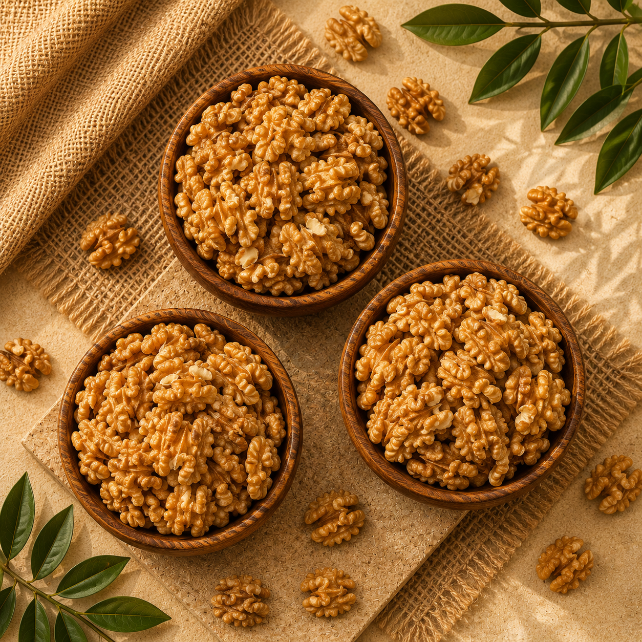 Brain Teaser – Walnut Kernels (Juicy Fresh) (250 gms X 3 Combo Pack) - Image 3